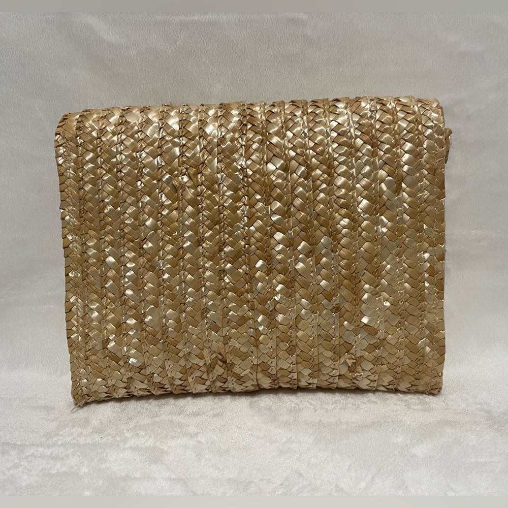 EWC Woven Clutch purse Spring Boho cottagecore perfect for Easter - Picture 4 of 11